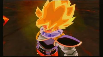 DBZ: Sparking! METEOR (Wii U) Trunks (Sword) Super Saiyan vs Goku (Mid) Super Saiyan
