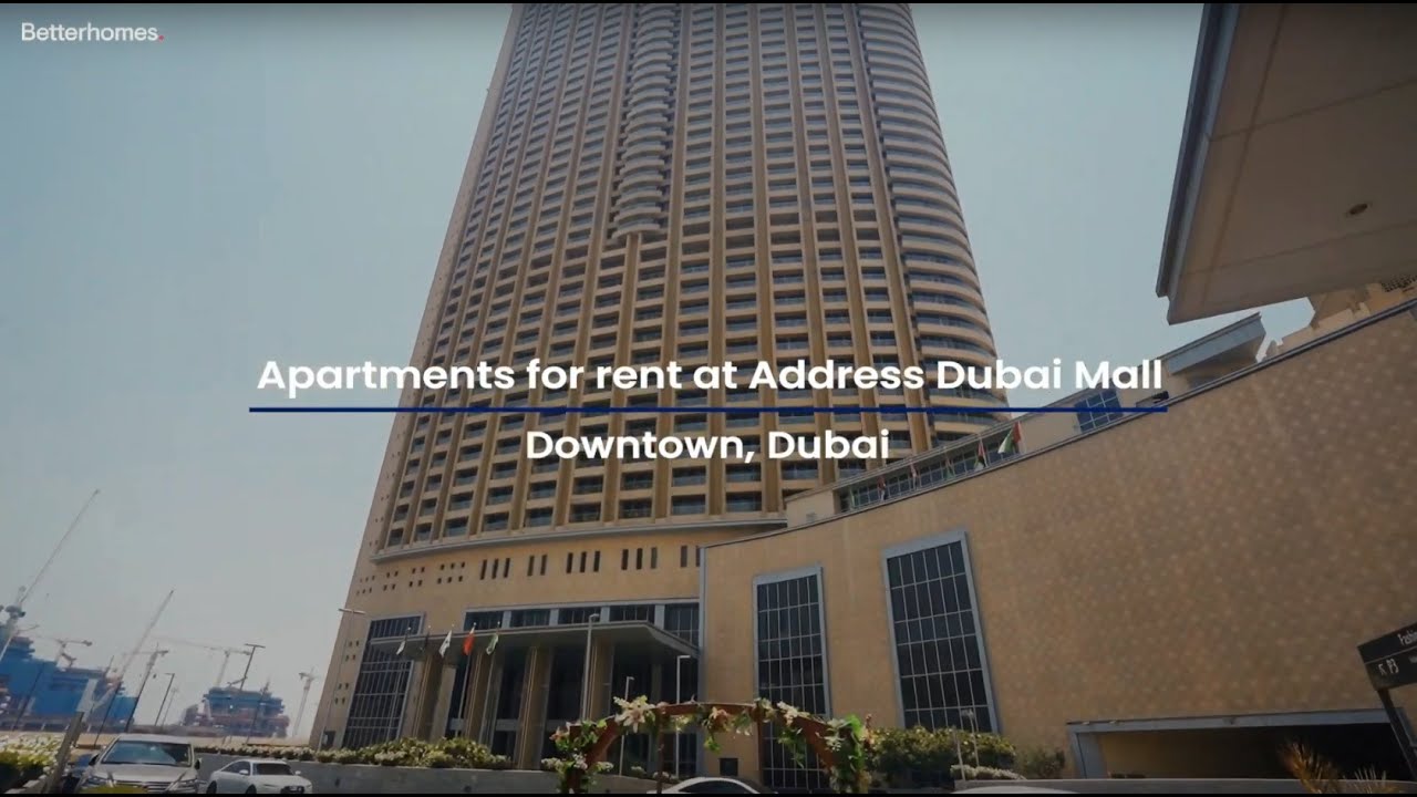 Apartments for rent at Address Dubai Mall