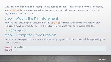 How to Print on a New Line While Using Input in Python3