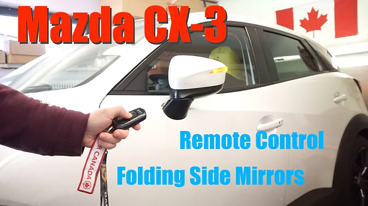 Mazda CX-3 -- Remote Control Auto Folding Mirrors