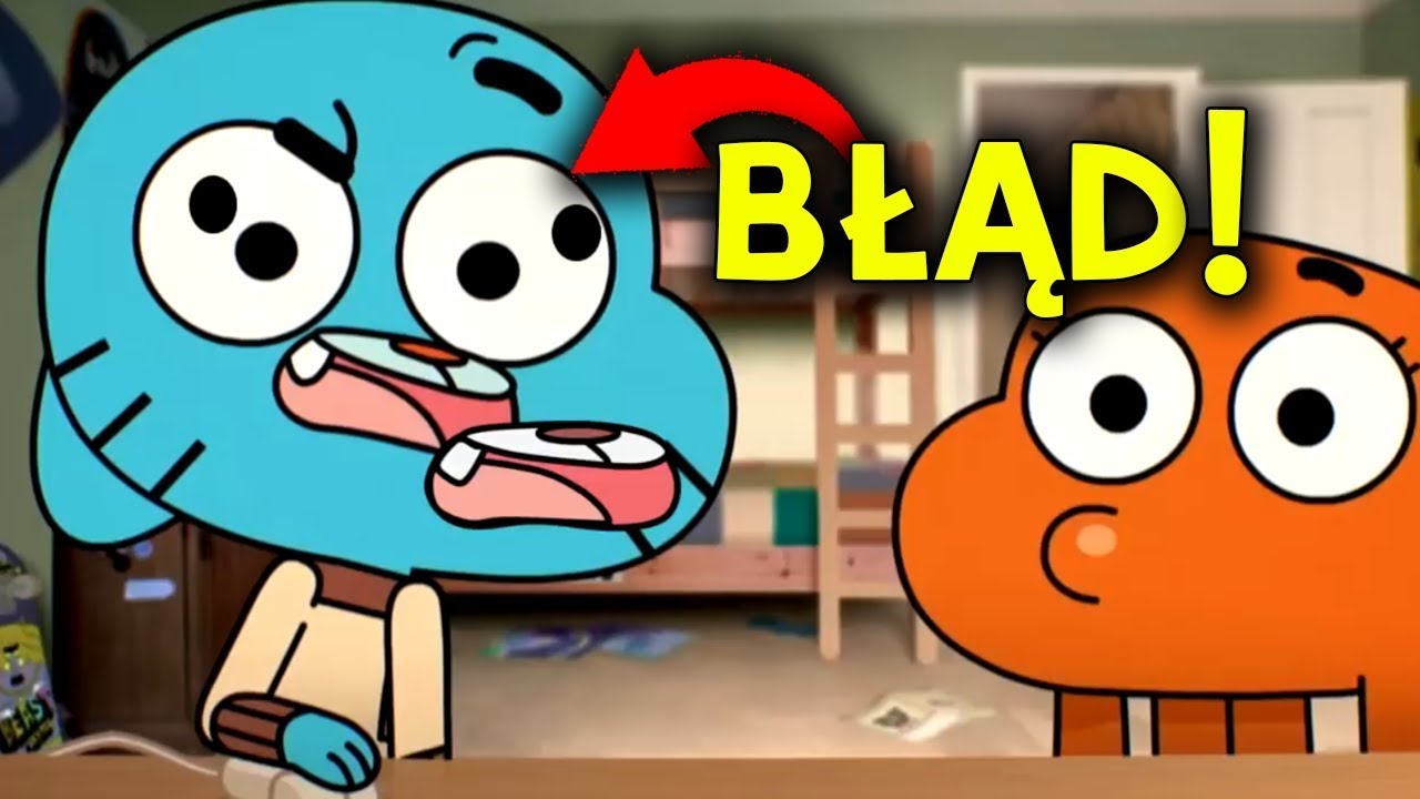 BŁĘDY w Niesamowitym Świecie Gumballa! (MEGA KOMPILACJA)