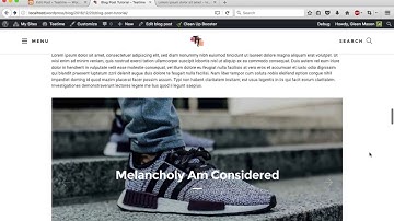 Teatime - Creating Blog Post And Using Shortcodes