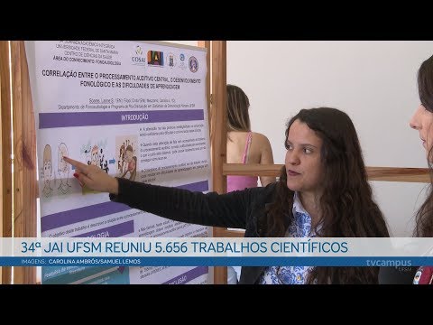 34ª JAI UFSM reuniu 5.656 trabalhos científicos - TVC