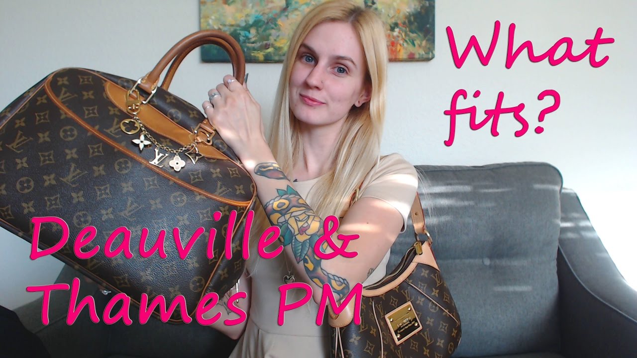 Louis Vuitton Thames GM Handbags, Monogram & Damier Ebene, Reveal, Review, What fits