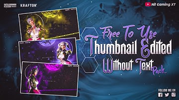 Free to use Edited Thumbnail Without Text Pack | free pubg thumbnail | pubg free thumbnail | Part-3