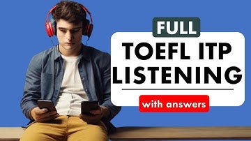 Full TOEFL ITP Listening Practice Test with Answers | Improve Your Listening Skills | Listening MCQ