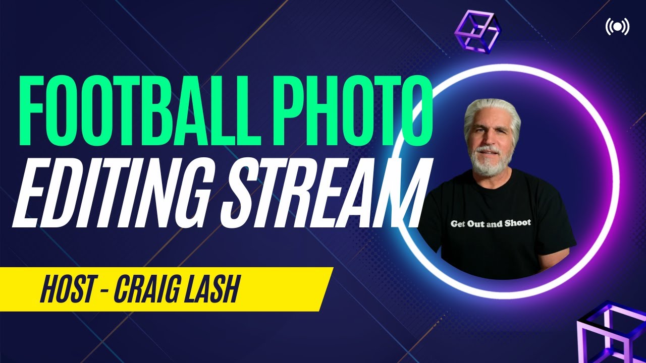 Sports Photography Stream Editing High School Football Photos With