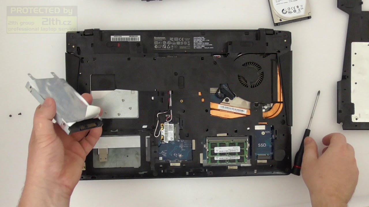 HOW TO UPGRADE OR REMOVE HDD ON SSD LENOVO IDEAPAD Y510P RAM UPGRADE -  YouTube