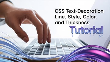 CSS Text-Decoration LIne, style, color, and thickness Tutorial@arvindprogramming