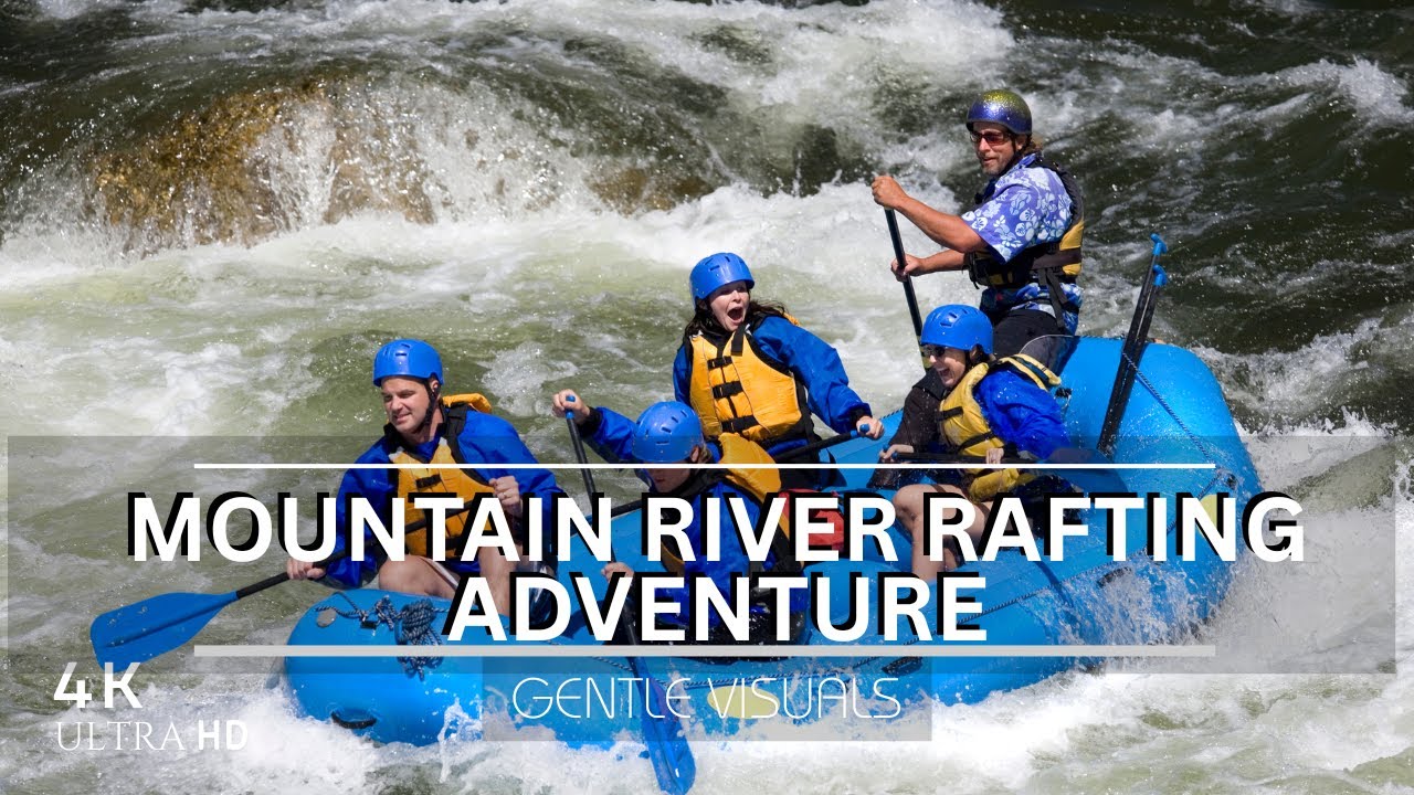 Epic Mountain River Rafting Adventure | White Water Thrills! # ...
