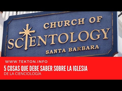 Video: ¿Quién en la iglesia de la cienciología?