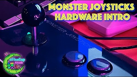 Monster Joysticks - 8/16bit Super and Deluxe Joysticks - Hardware Intro
