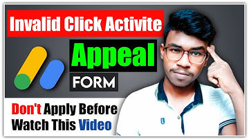 How To Fill Up AdSense Appeal Form In Hindi - AdSense Invalid Click Activity Appeal Form Apply