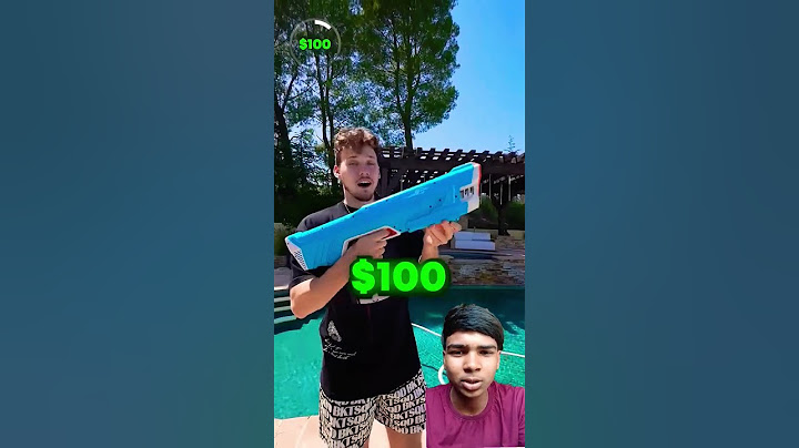 $1 vs $300 Water Gun