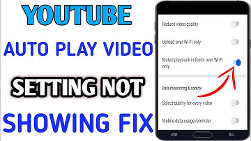 Fix YouTube Auto Play Video Setting Not Showing // How To Turn Off Auto Play Feeds On YouTube