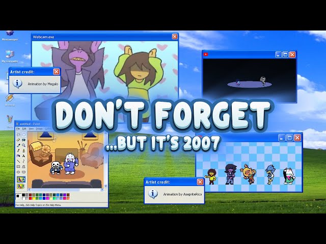 Deltarune - Don't Forget but it's 2007 (WingSky Europop Remix)