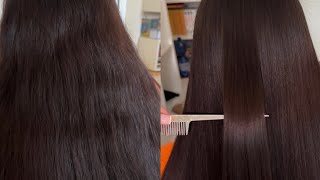 DIY Keratin Haarglättung I Dauerhafte Haarglättung selber machen