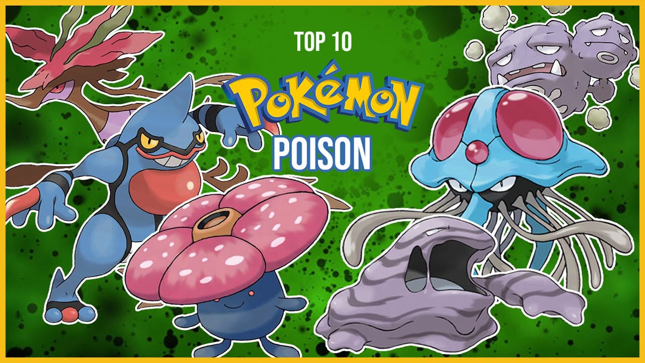 Top 10 Poison Type Pokemon