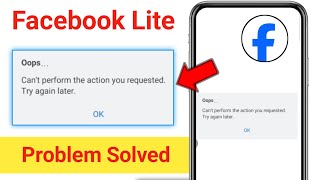 can&#39;t perform the action you requested problem /can&#39;t perform the action you requested facebook lite