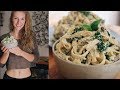 VEGAN FETTUCCINE ALFREDO RECIPE | EASY & DELICIOUS!