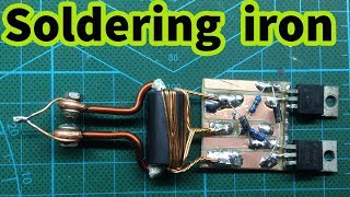 Powerful soldering iron INVERTER 12V