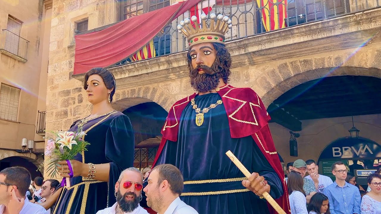 Balls dels Gegants de Montblanc Seguici Popular (Festes de Sant Maties Montblanc 2022)