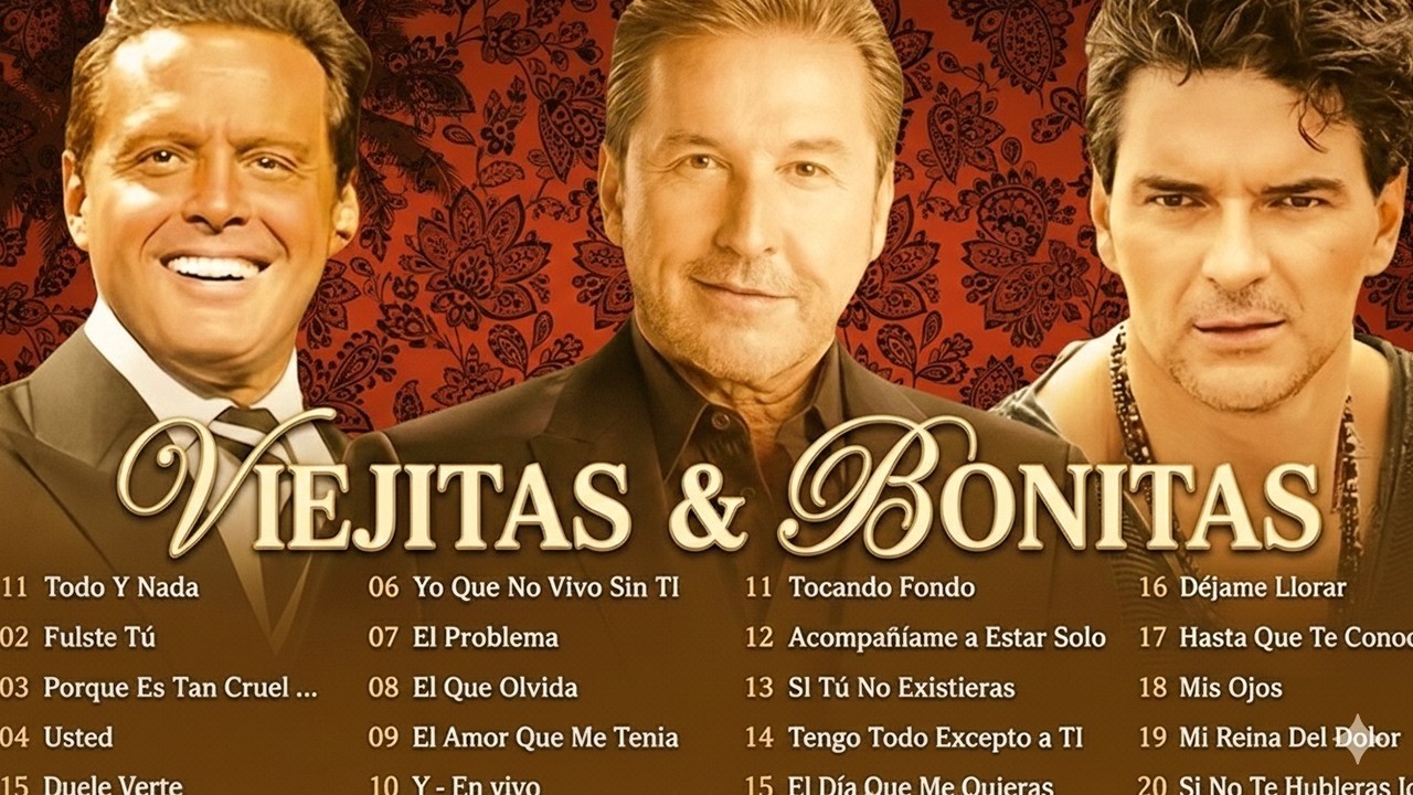 #Eros Ramazzotti, Ricardo Arjona, Chayanne, Alejandro Fernandez, Juanes, Ricky Martin : 90s BALADAS