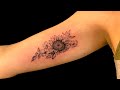 Small flower tattoo idea for women   time lapse 2020