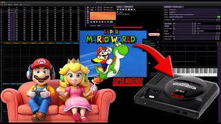 Super Mario World - (Fortress) - Mega Drive/Genesis Arrange (Furnace)
X/Twitter: https://www.x.com/RDiggoSilva
#supermarioworld #megadrive #chiptune
TITLE SONG: Fortress
TITLE GAME: Super Mario World (SNES)
COMPOSER: Koji Kondo
REWRITTEN/COVER By: Diggo Silva (2024)
Super Mario World - (Fortress) - Mega Drive/Genesis Arrange (Furnace)
Essa é a minha releitura da OST do game Super Mario World, o tema de (Fortress).
Nessa trilha eu usei o programa furnace e consegui usar o chip do SNES utilizando o chip YM2612 do Mega Drive.
PLAYLISTS
CHIPTUNE REMIX/ARRANGE
https://youtube.com/playlist?list=PLx5GrQ7Q1ZjGTng1-ZQwpG4tg0YrVJSQF
LOGIC PRO X - Orquestra (Filmes - Séries - Games)
https://www.youtube.com/playlist?list=PLx5GrQ7Q1ZjGUfYziS1mfesUseXuafxkZ
ACOUSTIC & VOCALS
https://www.youtube.com/playlist?list=PLx5GrQ7Q1ZjG-0YRdiiB2Sgp_jkUU_TAx Super Mario World - (Fortress) - Mega Drive/Genesis Arrange (Furnace)