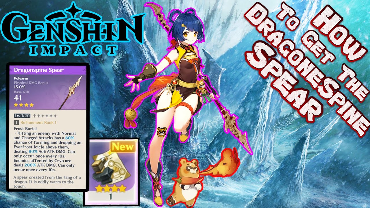 Genshin Impact Dragonspire How To Get The Dragon Spear Weapon And Recipe Youtube Genshin Impact Dragonspire How To Get The Dragon Spear Weapon And Recipe Youtube