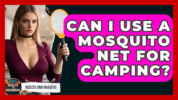 Can I Use A Mosquito Net For Camping? - Insects and Invaders