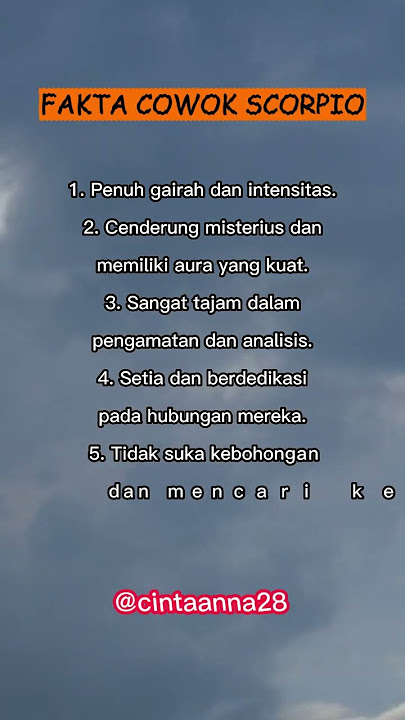 Fakta Cowok Scorpio | Aura nya Kuat #shorts #tipscinta #zodiac #scorpio #lifequotes