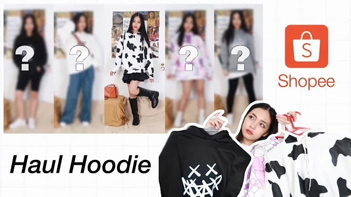 [HAUL SHOPEE] Áo Hoodie Dưới 100k ✨ | 5 Cách Mix Đồ Với Áo Hoodie | CeeMee