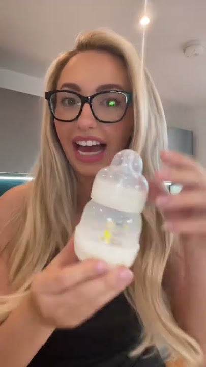 How To Self Sterilise A MAM Bottle  #formulafeeding #baby #babyessentials