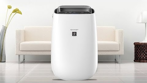 Máy lọc không khí sau 2 tuần sử dụng - Sharp FP-J40E-W