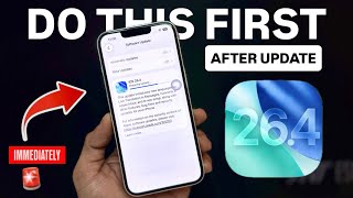 iOS 26.4 - Do This First After Update your iPhone