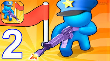 War Zone Battle: Country War - Gameplay Walkthrough Part 1 Stickman War Army Commander Base Defense