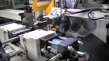 YL-45 Taiwan friction welding machine for hand tools with orientation, CNC lathe and auto loading