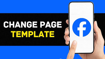 How to change Facebook page template (2023)