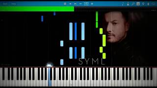 Video thumbnail of "SYML - Where's My Love | Synthesia Piano Tutorial"