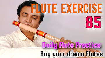 Flute Exercise 85🔥 | Bansuri Class | Flute Tutorial | Easy Flute Lessons | Nil Flutes
