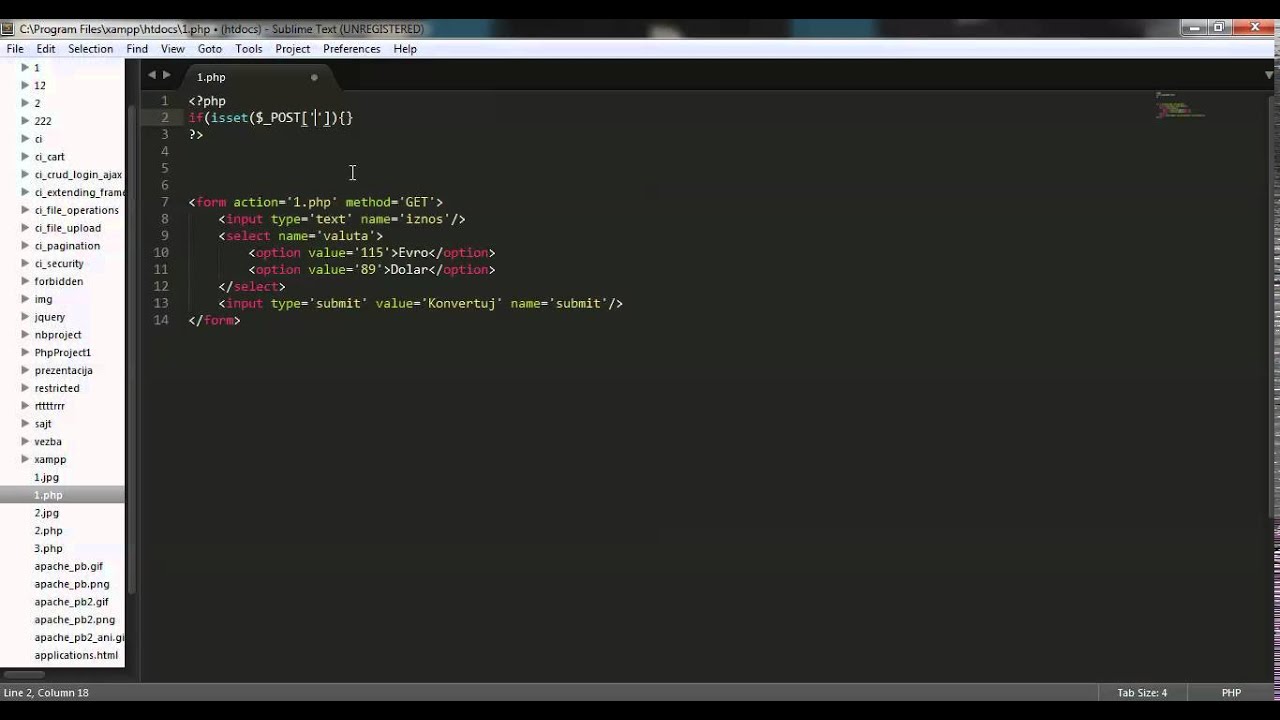 PHP - na srpskom - 27 - POST I GET Super globalne - YouTube