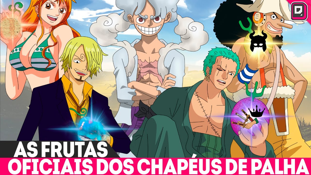 One Piece  Criador revela a Akuma no Mi de cada membro dos Chapéus de Palha