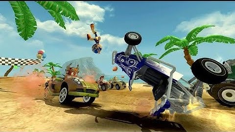 Beach Buggu Racing Android Walkthrough -gameplay Part -1 easy street 1-4 high Graphics