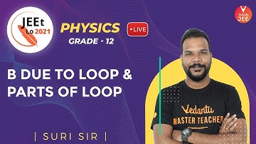 Magnetism | B due to Loop and Parts of Loop | Class 12 | JEE Main 2021 | JEEt Lo 2021 | Vedantu JEE