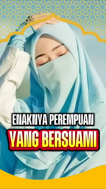 ENAKNYA PEREMPUAN BERSUAMI! #ustadzahsyifanurfadhilah #ceramahlucu #shorts