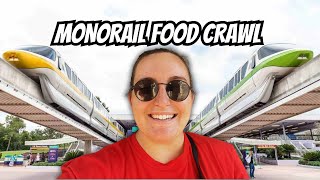 MONORAIL FOODIE CRAWL Contemporary, Polynesian, Grand Floridian & Magic Kingdom Food!