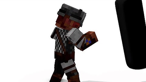 Minecraft Fighting Animation Tutorial - Episode 7 (Cinema4D)