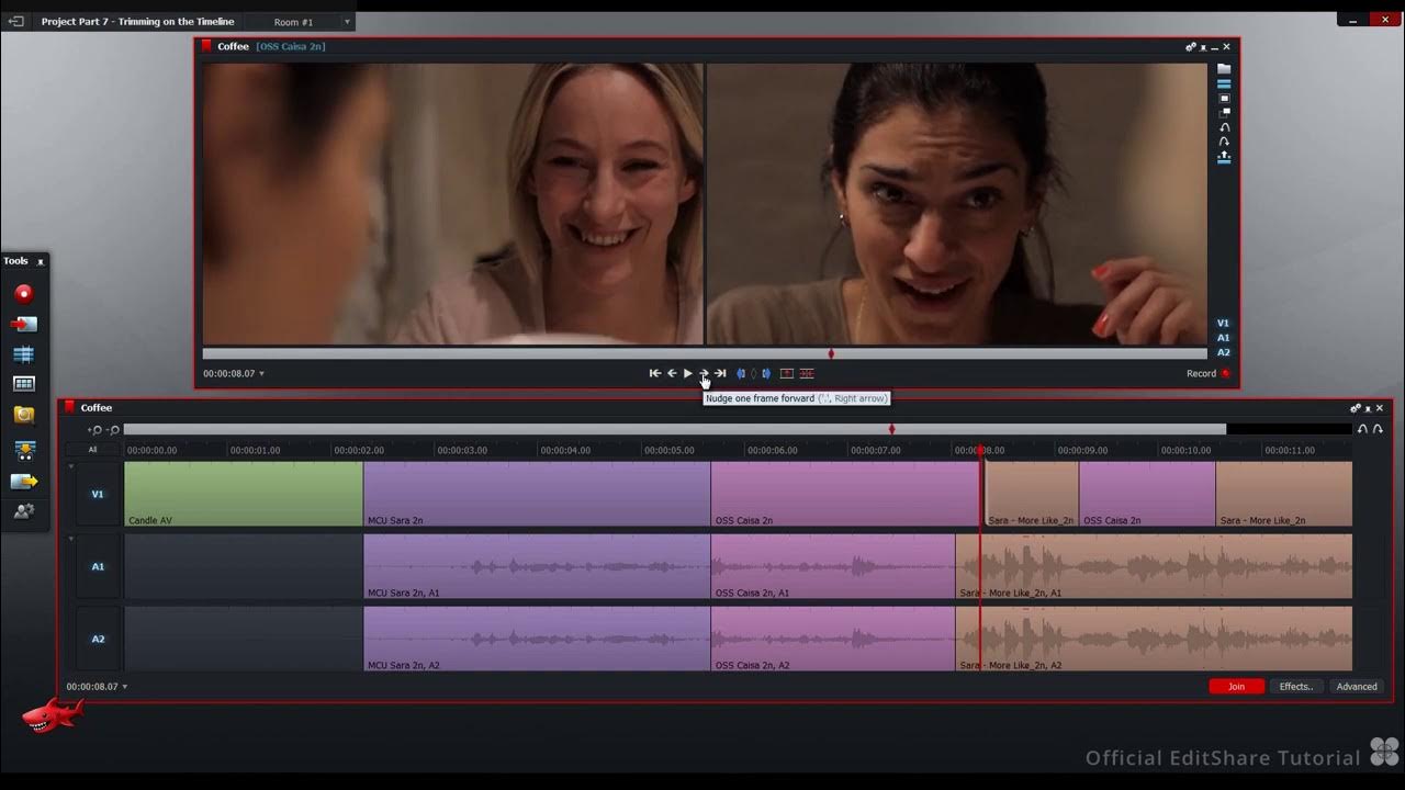 Lightworks Quick Start Tutorials Trimming on the Timeline YouTube