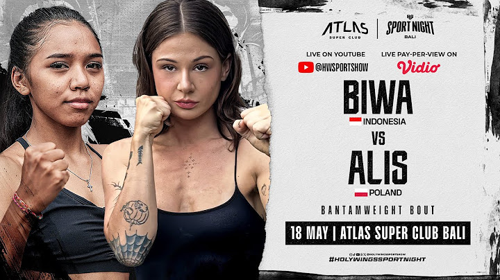 Holywings Sport Night Bali - Biwa vs Alis